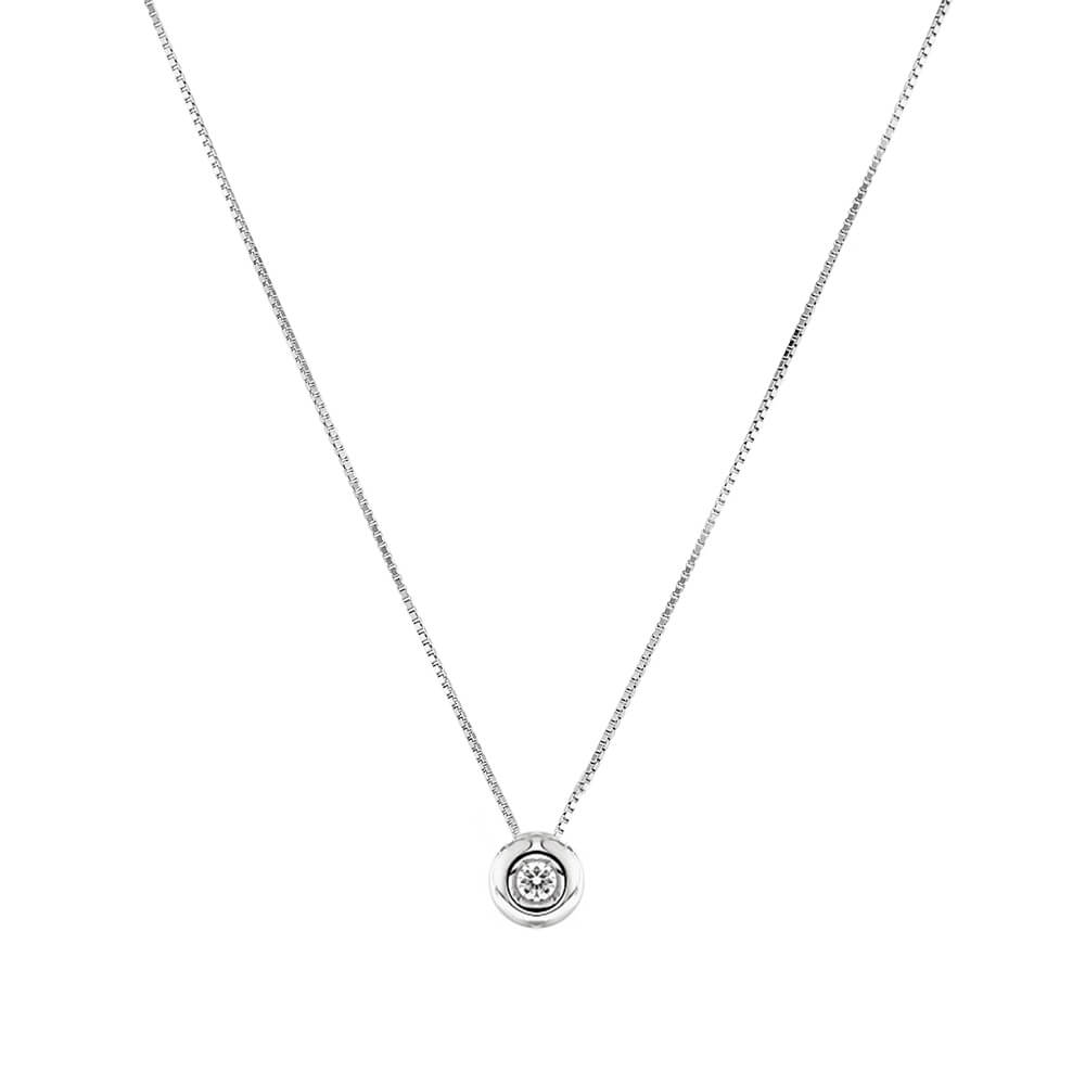 Girocollo punto luce oro e diamanti art. CD383