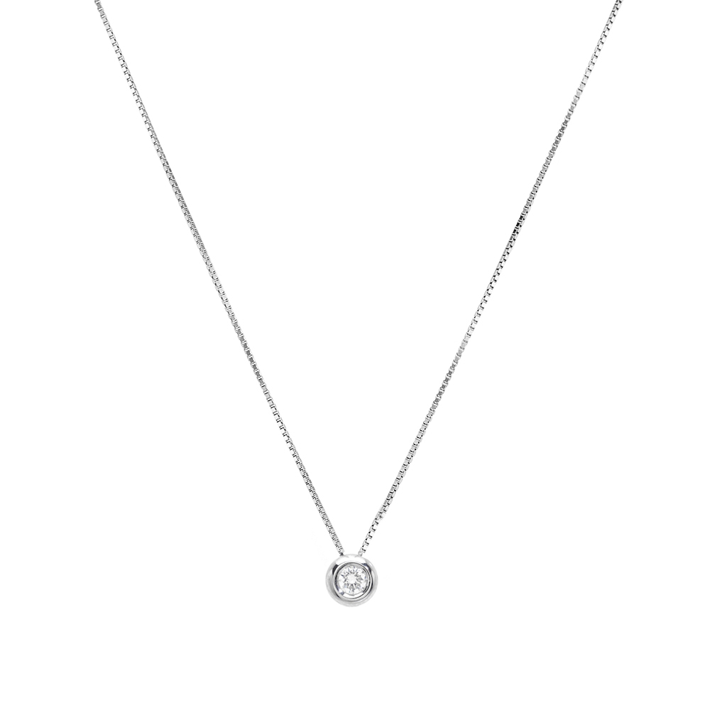 Girocollo Punto Luce oro e Diamanti CIPOLLINA Art. CD297