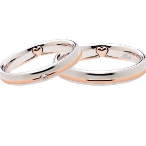 Fedi nuziali Polello collezione TESORO ART. 2695DBR – 2695UBR