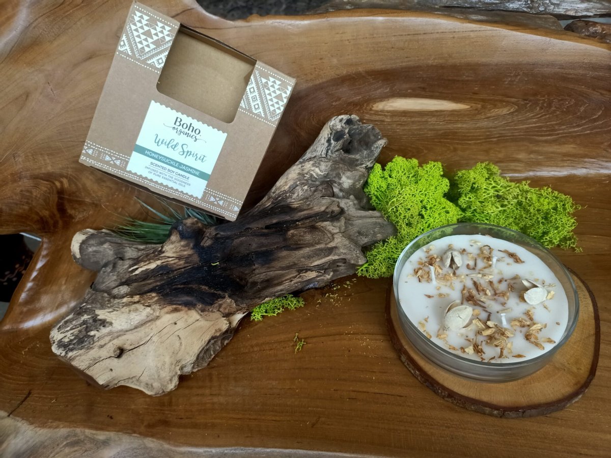 Candela 3 Stoppini Wild Spirit Gelsomino Caprifoglio 200 grammi